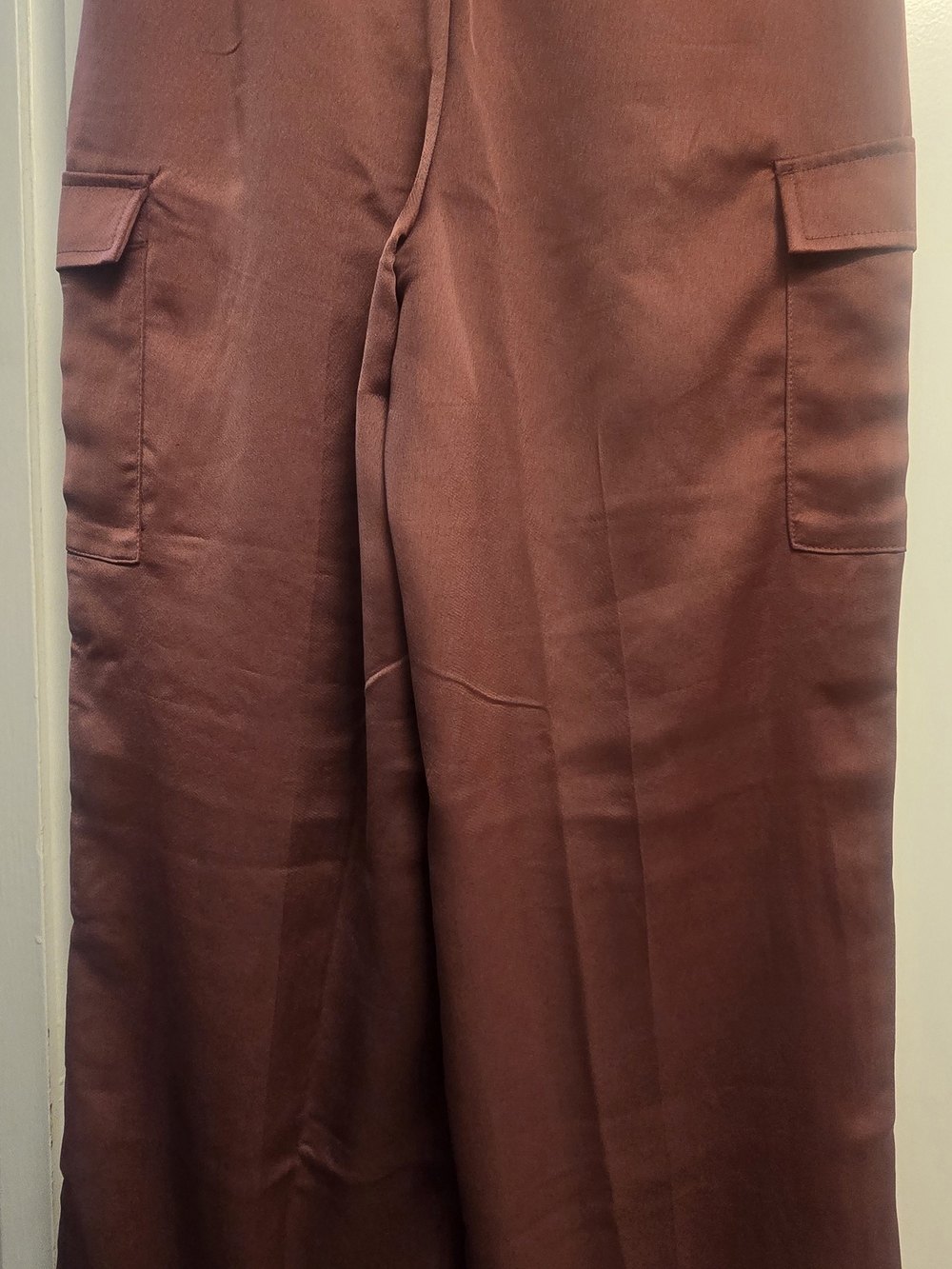 Men's Cargo Pants in Deep Rust